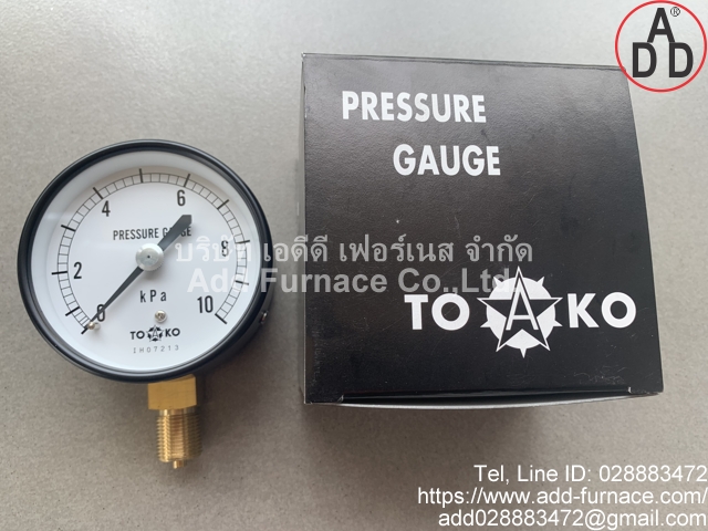 Toako Pressure Gauge 0-10kPa(0-100mBar) (6)